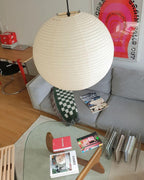 Kirei hvid papirlanterne pendel, mid-century form