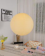 Kirei hvid papirlanterne pendel, mid-century form