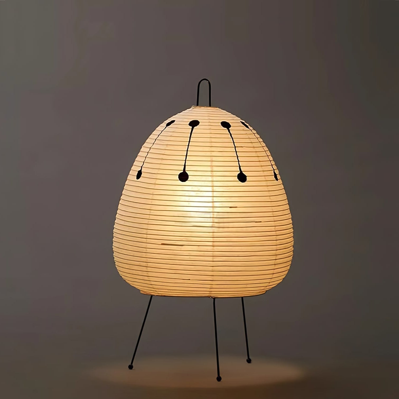 Shiori Glow Handmade Mulberry Paper Table Lamp Inspired By Japanese Lanterns