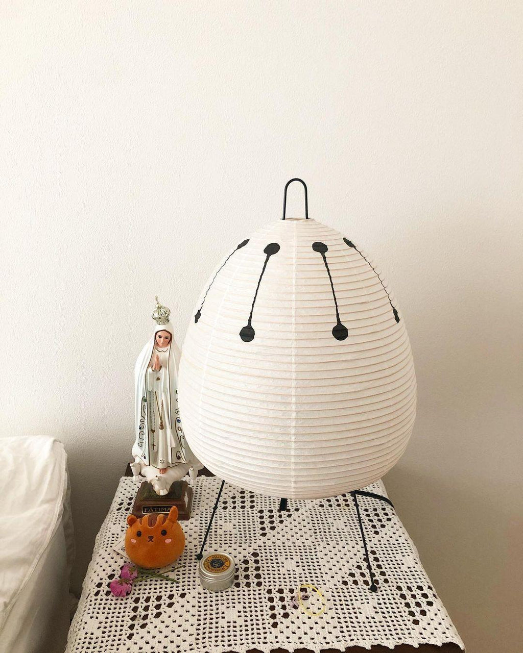 Shiori Glow Handmade Mulberry Paper Table Lamp Inspired By Japanese Lanterns