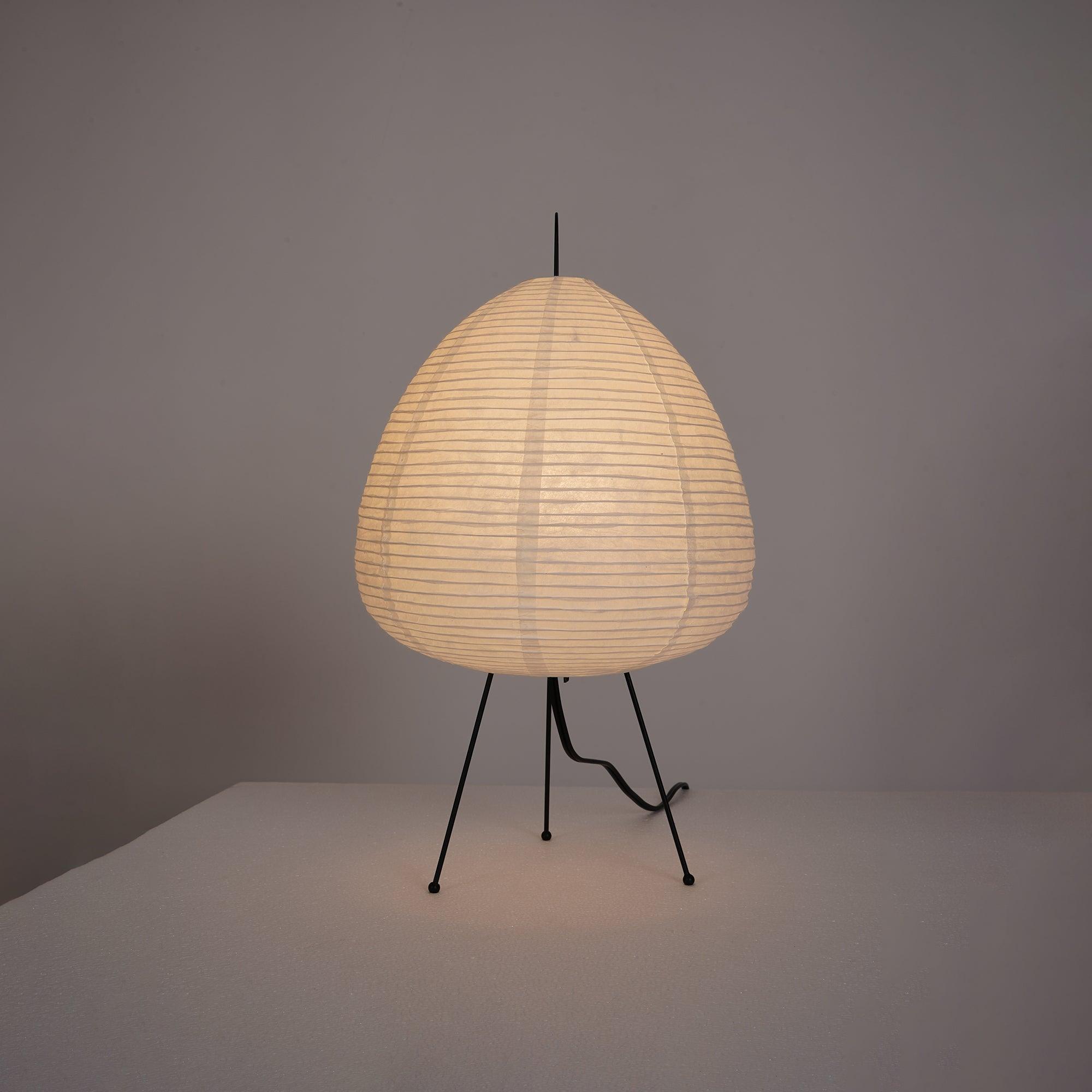 Shiori Glow Handmade Mulberry Paper Table Lamp Inspired By Japanese Lanterns