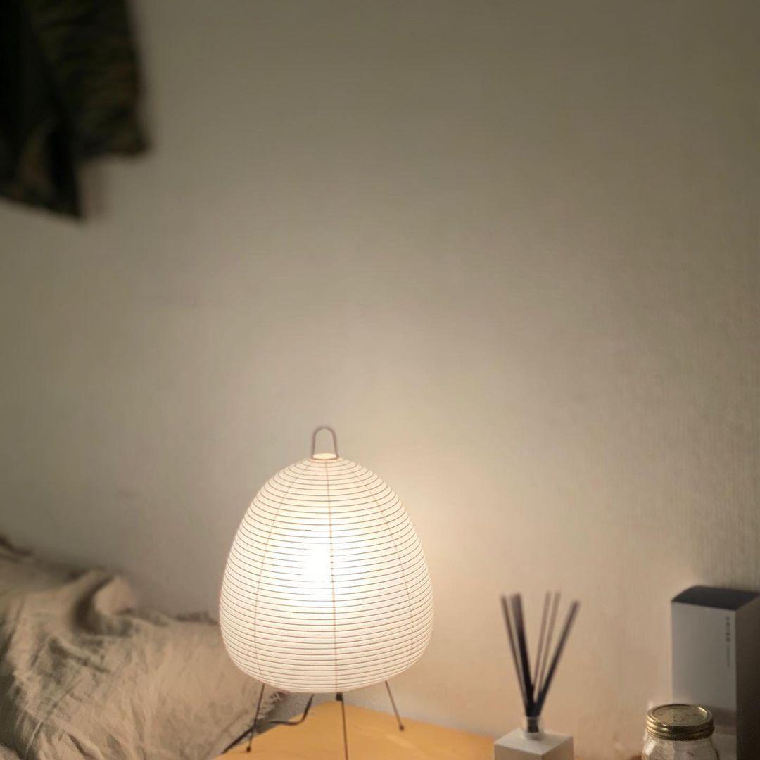 Shiori Glow Handmade Mulberry Paper Table Lamp Inspired By Japanese Lanterns