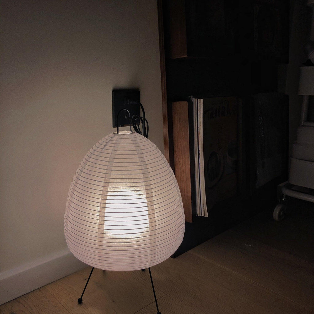 Shiori Glow Handmade Mulberry Paper Table Lamp Inspired By Japanese Lanterns