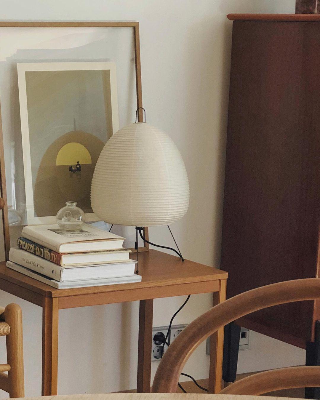 Shiori Glow Handmade Mulberry Paper Table Lamp Inspired By Japanese Lanterns