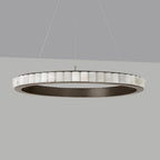 Orion dubbele ring albast kroonluchter | Fioriscas