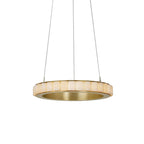 Orion dubbele ring albast kroonluchter | Fioriscas