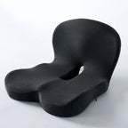 Cuscino per seduta in memory foam Alvara con supporto lombare per la schiena