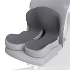 Cuscino per seduta in memory foam Alvara con supporto lombare per la schiena
