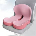 Cuscino per seduta in memory foam Alvara con supporto lombare per la schiena