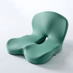 Cuscino per seduta in memory foam Alvara con supporto lombare per la schiena