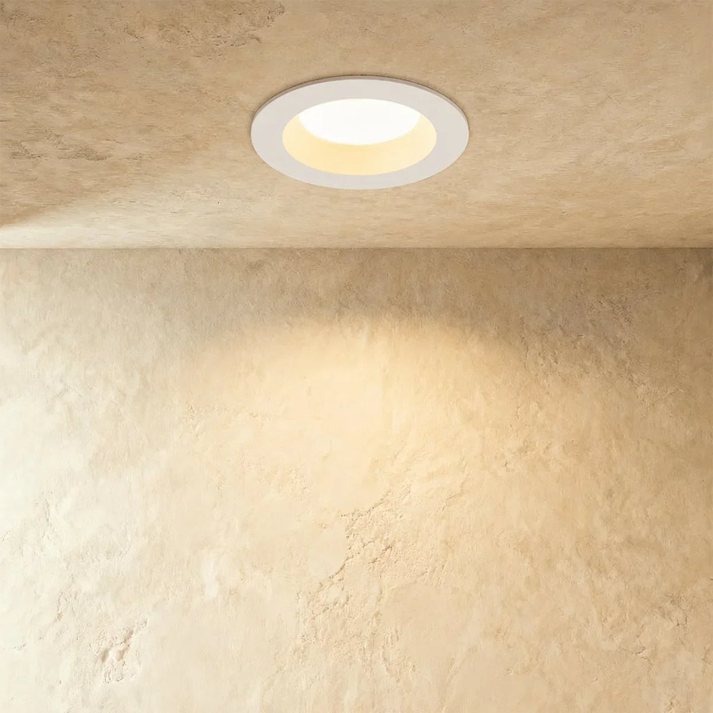 SoftGlow Recessed Anti Glare Ceiling Spotlight With Layered Inner Trim