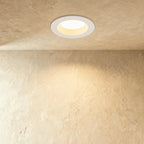 SoftGlow Recessed Anti Glare Ceiling Spotlight With Layered Inner Trim
