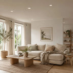 SoftGlow Recessed Anti Glare Ceiling Spotlight With Layered Inner Trim