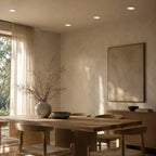 SoftGlow Recessed Anti Glare Ceiling Spotlight With Layered Inner Trim