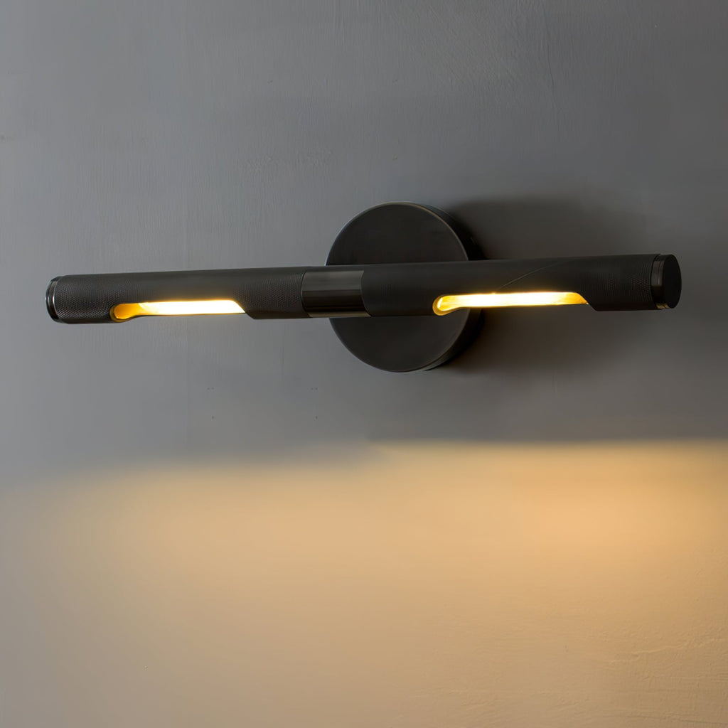 Solvain moderní mosazné LED nástěnné světlo | Fioriscas