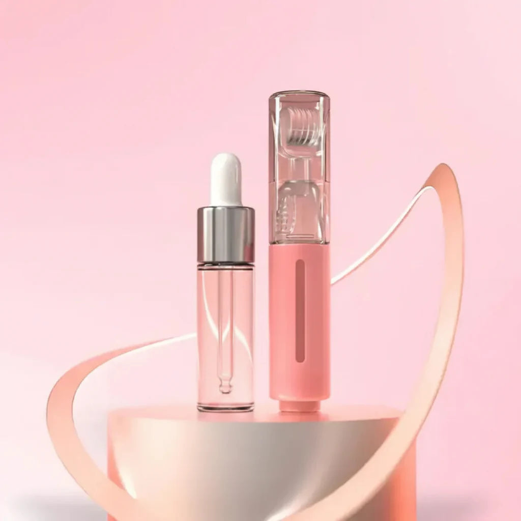 Lip Micro-Needling Roller & Hydrating Collagen Serum Kit