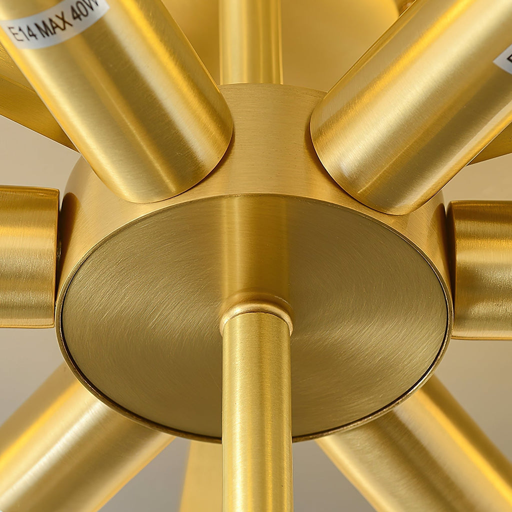 Lampada da soffitto sofisticata a disco piatto in vetro alabastro Zoruvys | Fioriscas