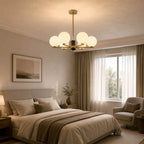 AstraGlobe Chandelier With Ambient Globe Shades For Dining Rooms