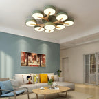 Lampa sufitowa LumaWood Fusion z aluminiowym korpusem i dyfuzorem LED