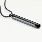 Breathing chain made of stainless steel – For quitting smoking & stress relief