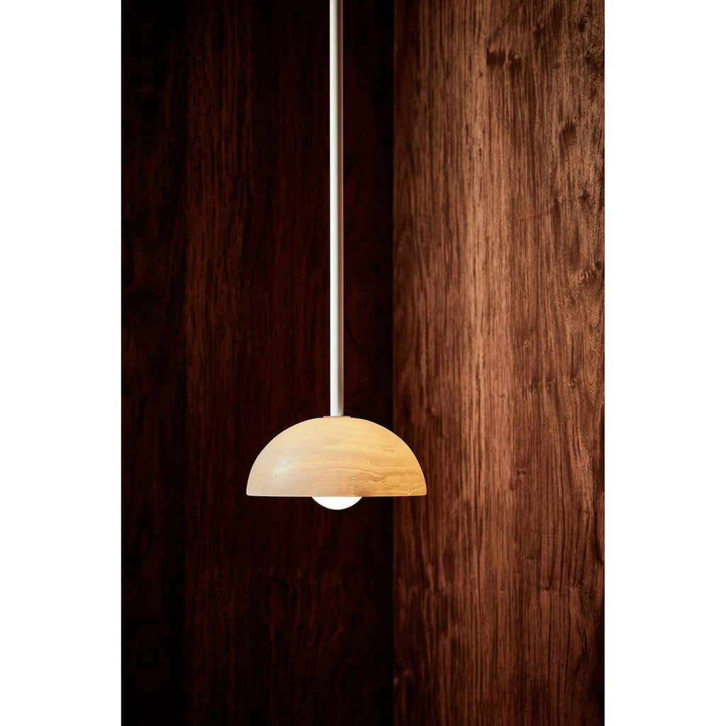 Aurelia moderni minimalistinen eleganssi messinki-metalli-lasiriippuvalaisin | Fioriscas