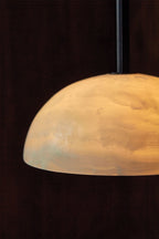 Aurelia moderni minimalistinen eleganssi messinki-metalli-lasiriippuvalaisin | Fioriscas