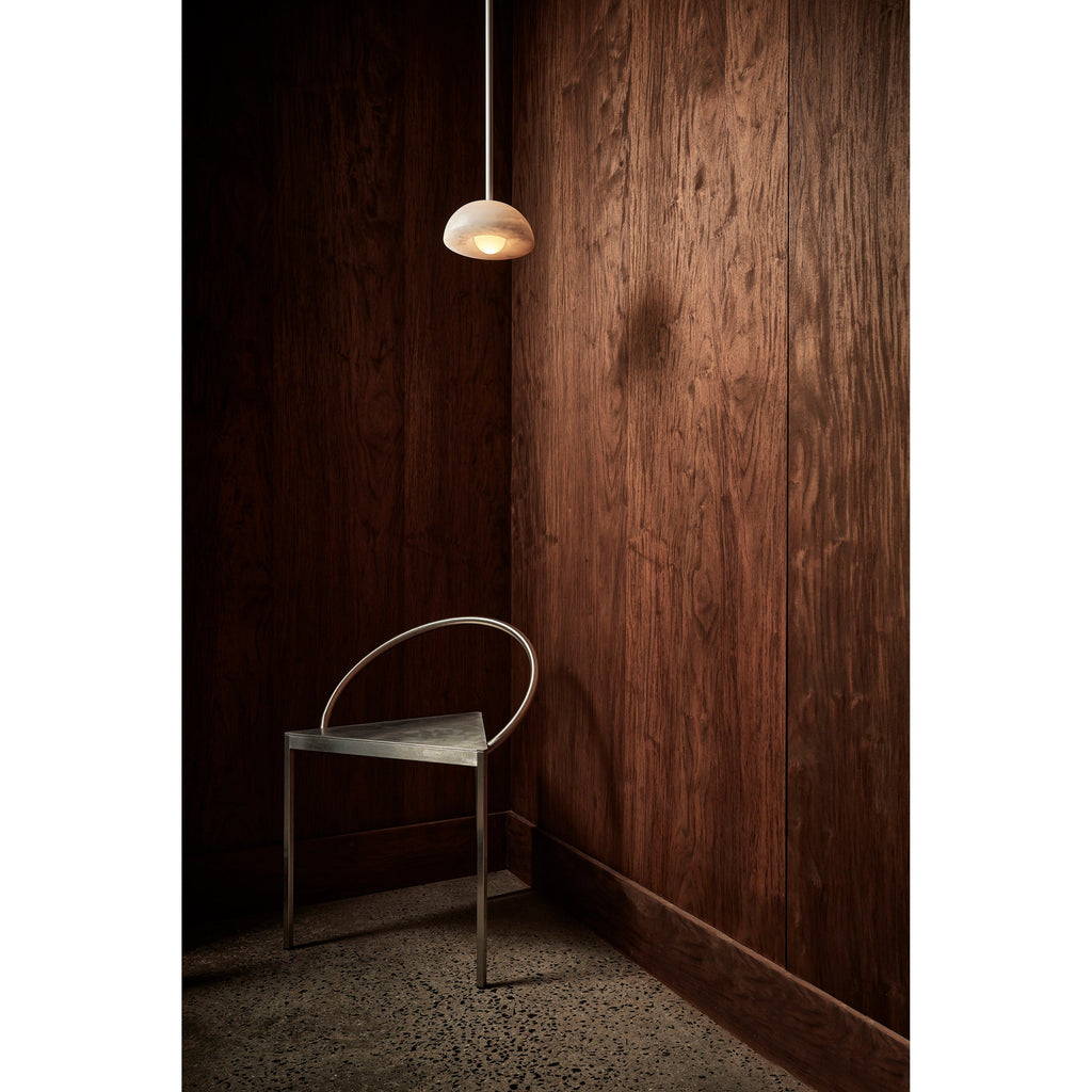 Aurelia moderni minimalistinen eleganssi messinki-metalli-lasiriippuvalaisin | Fioriscas