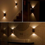 Dimmbare LED-nachtlamp met dag/nacht sensor voor aangename kamerverlichting - Fioriscas