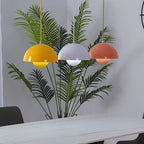 מנורת תלייה LED Kirrea V2 עם עציץ לחדר שינה בסגנון סקנדי | Fioriscas