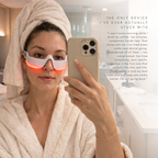 Advanced Dual-Tech Eye Revitalizer With Red Light Therapy And EMS