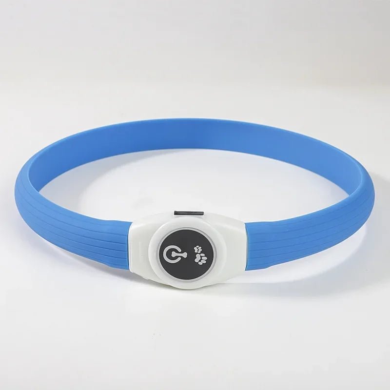 Collare luminoso LED per cani per passeggiate sicure di notte - Fioriscas