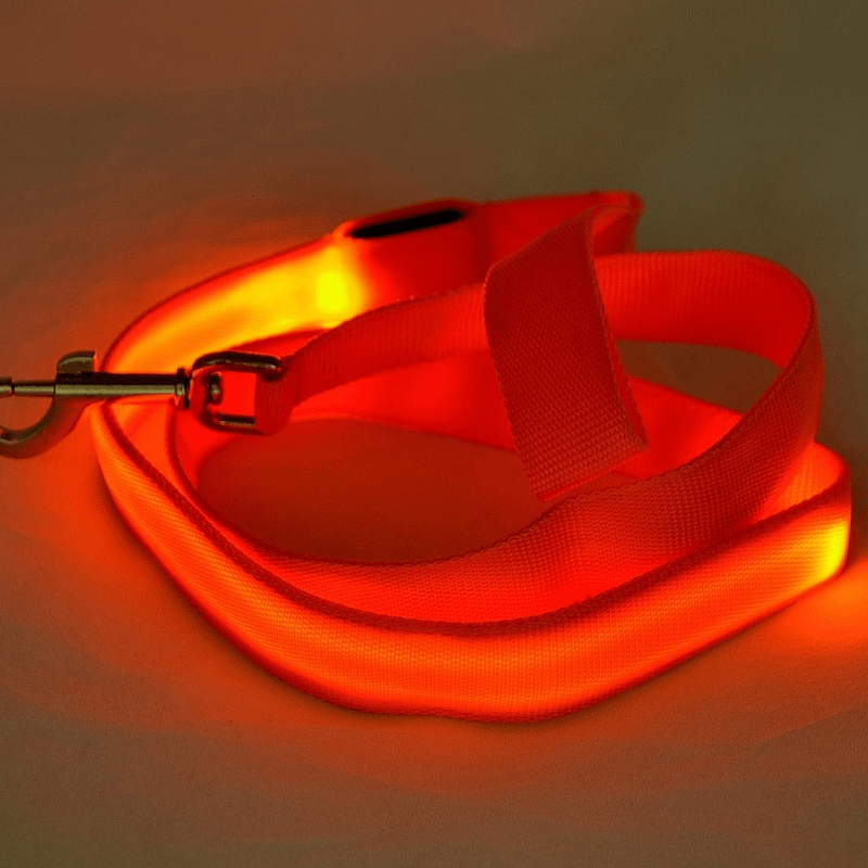 LED-hundesnor med USB-opladning og reflekterende design - Fioriscas
