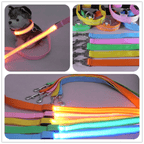LED-hundesnor med USB-opladning og reflekterende design - Fioriscas