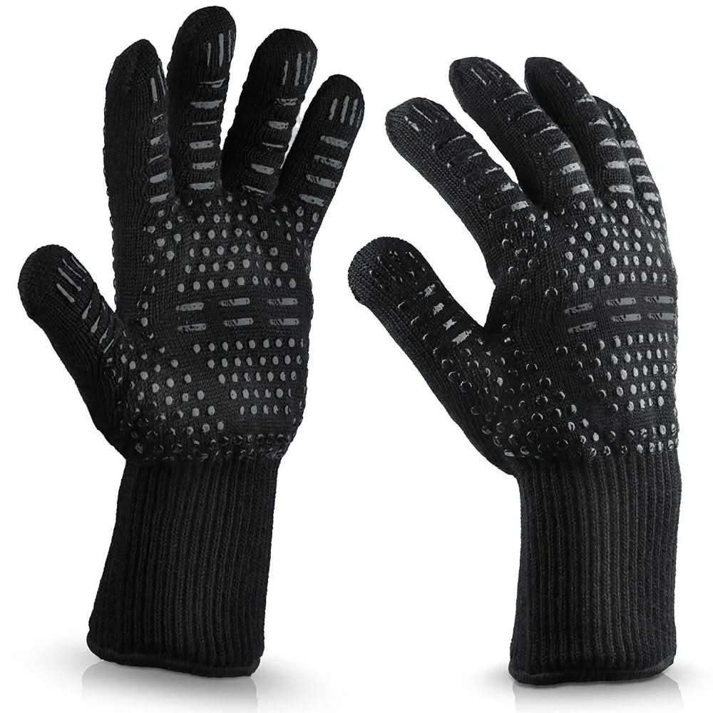 Luvas protetoras extremamente resistentes ao calor para churrascos e cozinhas - Fioriscas