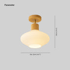 Arisha minimalistisk indbygningsloftlampe træ/valnød gang | Fioriscas