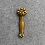 Massaggiatore facciale Gua Sha in legno di sandalo per lifting - Fioriscas