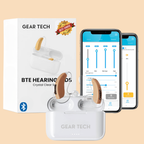 Vero oplaadbare Bluetooth-BTE met ruisonderdrukking
