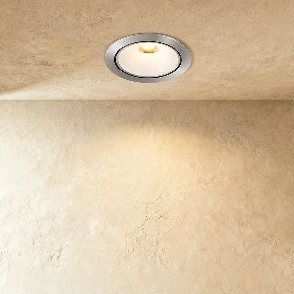 Spotlight LED Redondo AuraThin para Tetos Modernos com Perfil Fino