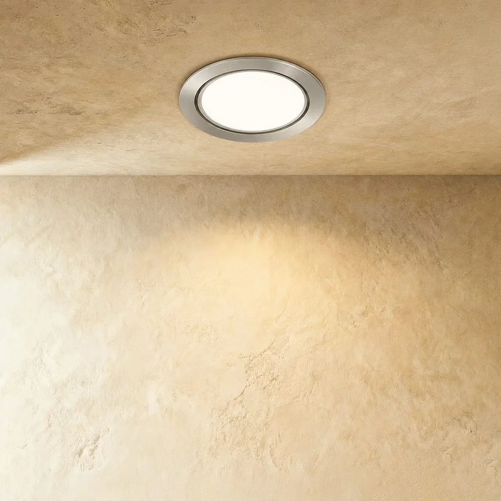 Spotlight LED Redondo AuraThin para Tetos Modernos com Perfil Fino