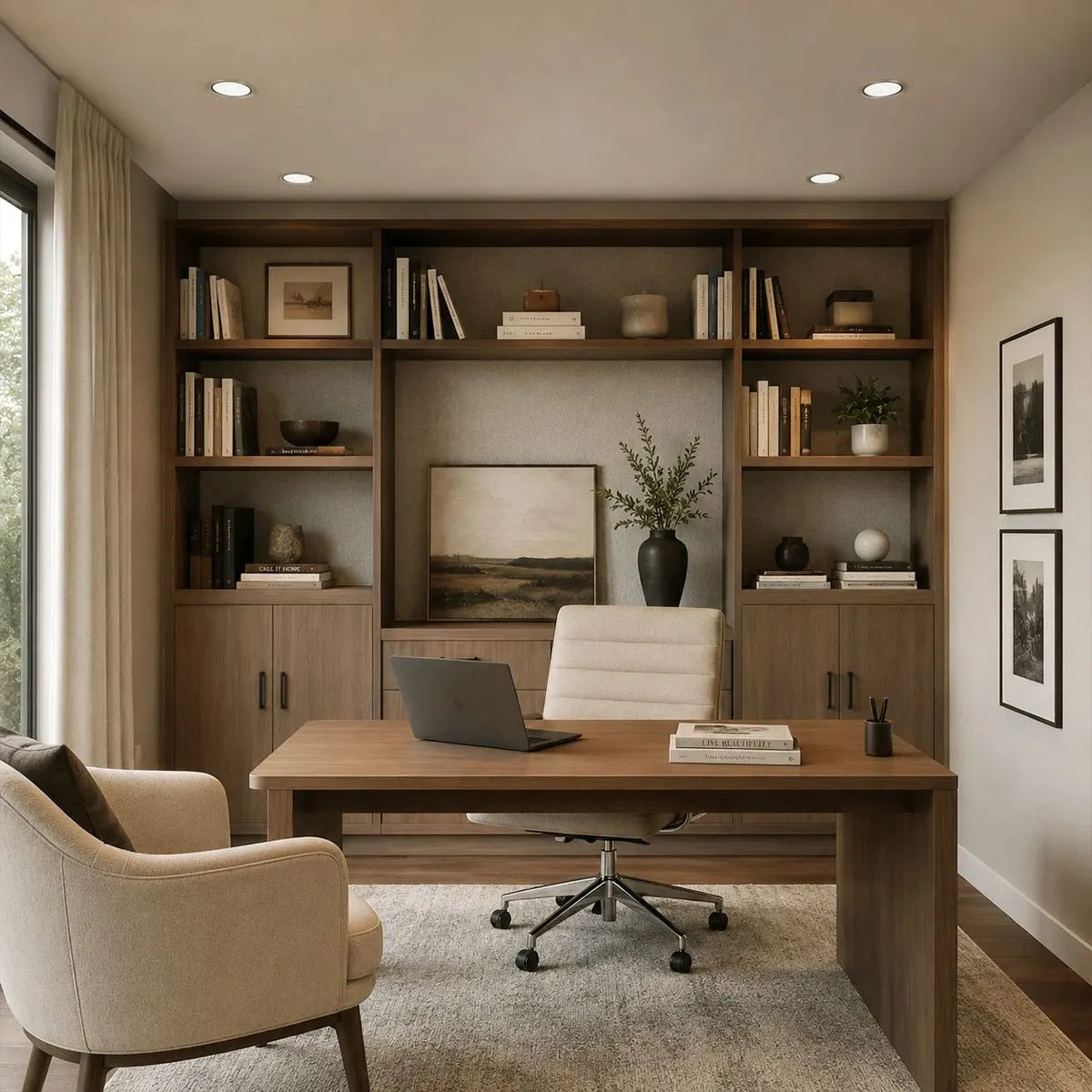 Spotlight LED Redondo AuraThin para Tetos Modernos com Perfil Fino