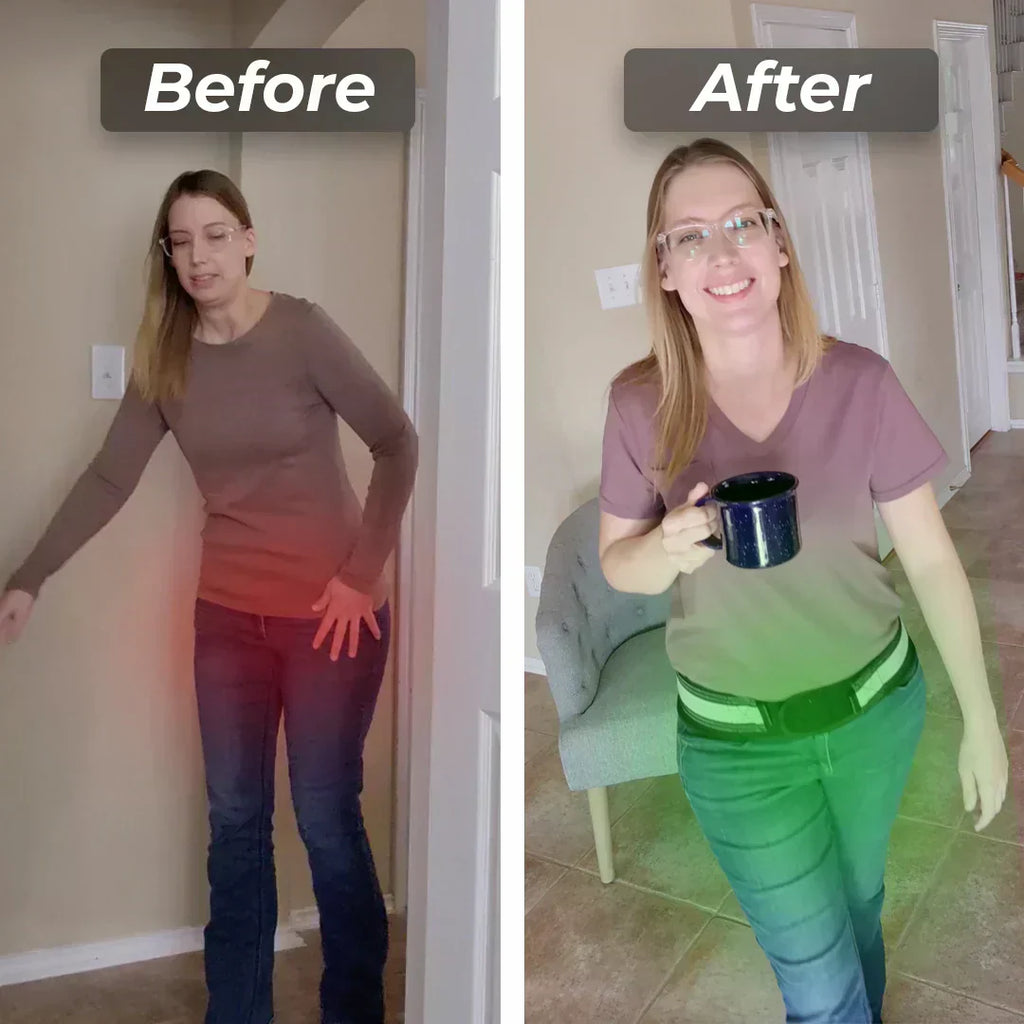 NovaFlex Lumbar Belt For Back And Hip Support And Comfort
