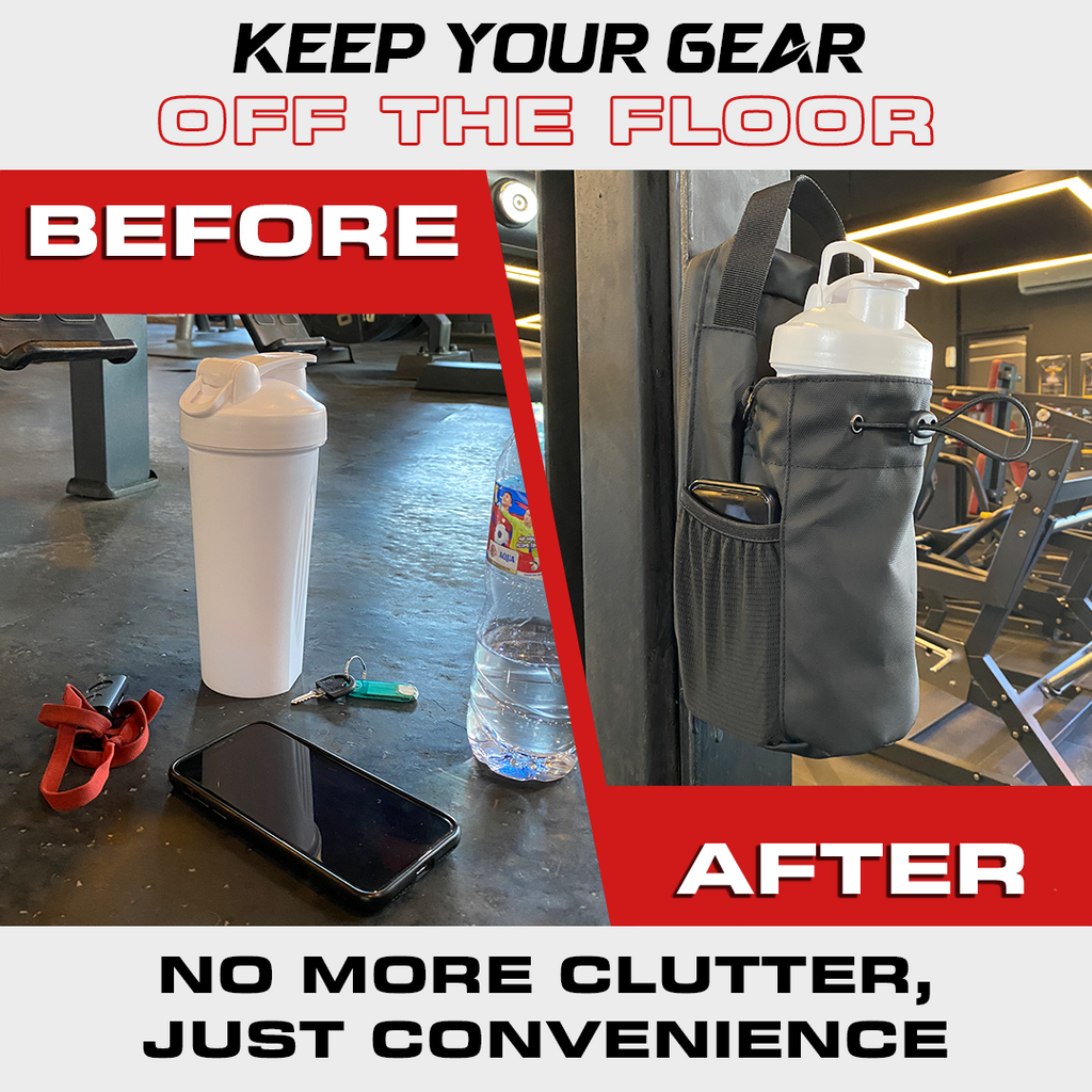 QuantaLock Magnetic Gym Bag for Lockers, Racks and Benches