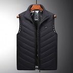 Heated waistcoat with 13 heating zones for cold days