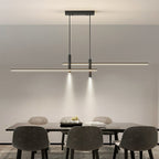 Lampada a sospensione LumiWeave Halo con illuminazione orizzontale e verticale