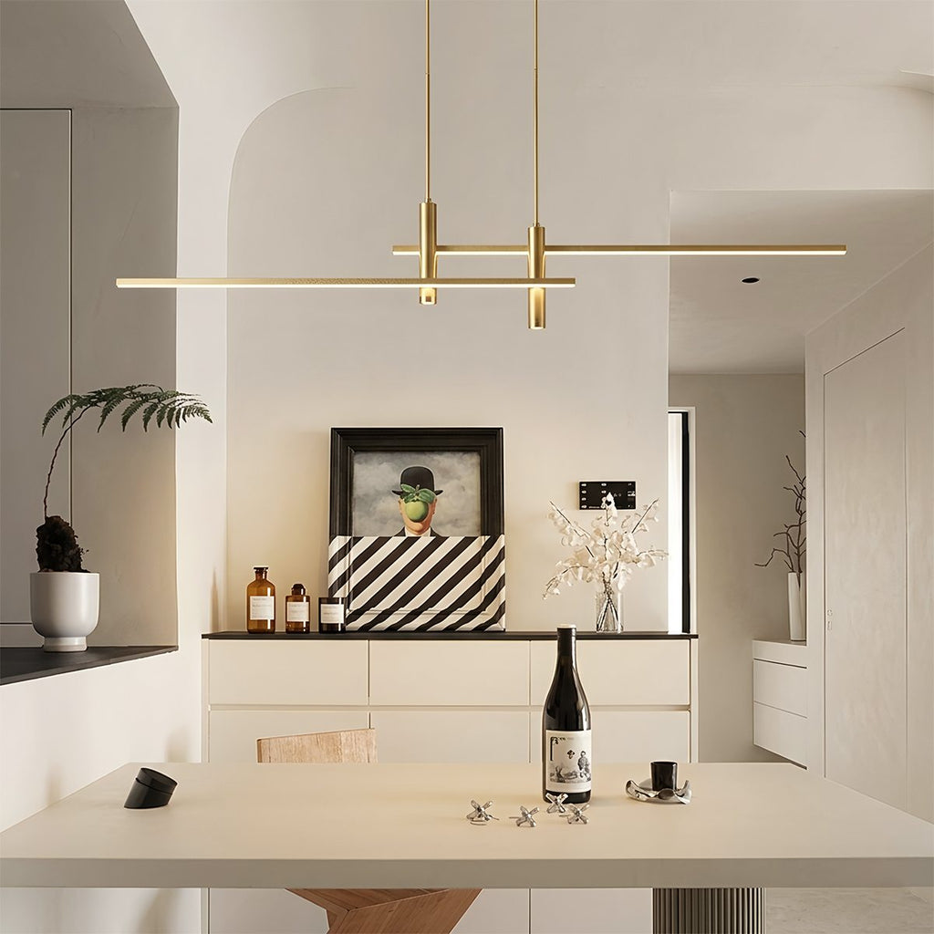 Lampada a sospensione LumiWeave Halo con illuminazione orizzontale e verticale