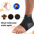 Ankle Support Brace | Lightweight, Breathable & Designed for Athletes in Sports Shoes