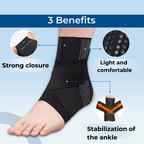 Ankle Support Brace | Lightweight, Breathable & Designed for Athletes in Sports Shoes