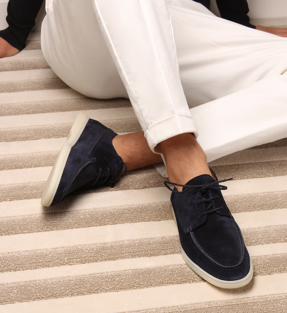Mocassini in pelle Leo per uomo moderno, comfort e stile | Fioriscas
