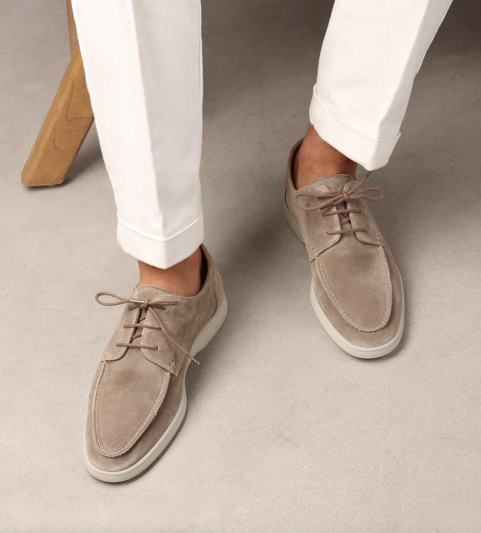 Mocassini in pelle Leo per uomo moderno, comfort e stile | Fioriscas