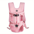 Front-Carry Dog Backpack Carrier For Hiking And Outdoor Trips
